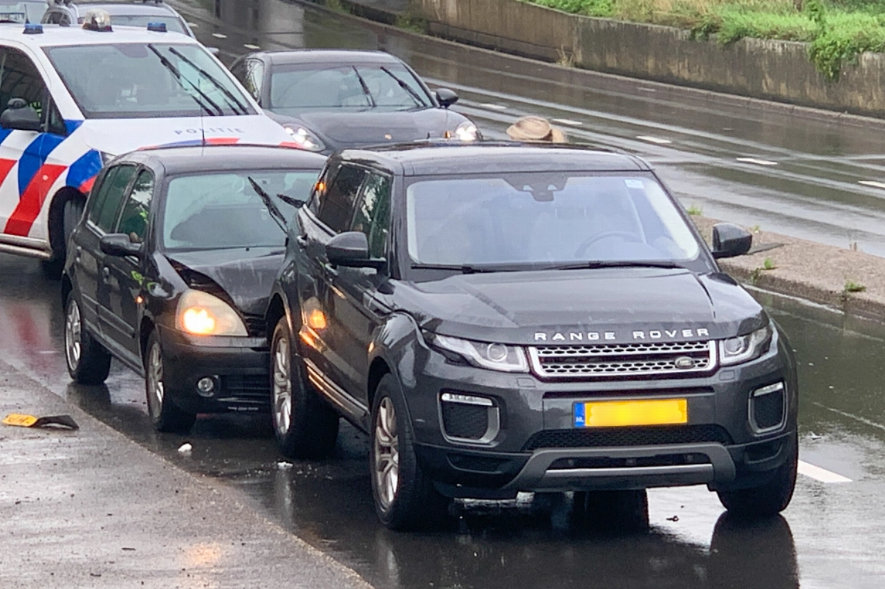 Forse schade bij kop-staart botsing